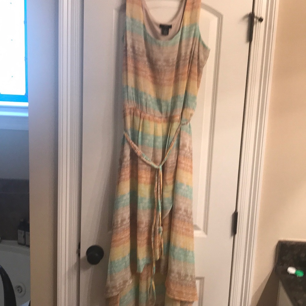 Hi low maxi dress